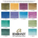 Rembrandt Aquarellfarben-Set im Metalletui mit granulierenden Farben