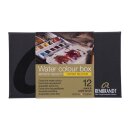 Rembrandt Aquarellfarben-Set im Metalletui für Porträts I 12 Näpfchen + Pinsel