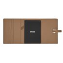 Hugo Boss A5 Schreibmappe Double B Camel