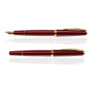 CLEO Classic Gold Füllfederhalter Bordeaux, 14 K Feder