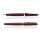 CLEO Classic Palladium Füllfederhalter Bordeaux, 14k Goldfeder