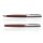 CLEO Classic Metall Füllfederhalter Bordeaux, Edelharz
