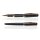 CLEO Skribent Gold Rollerball Schwarz, feinvergoldet