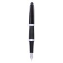 Diplomat Füllhalter Aero "stripes black"