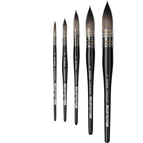 da Vinci CASANEO Verwaschpinsel 498 (0-8) Komplett SET