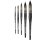 da Vinci CASANEO Verwaschpinsel 498 (0-8) Komplett SET