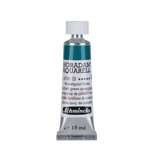 Schmincke HORADAM Aquarell Farbe 15ml Tube Kobaltgrün Türkis