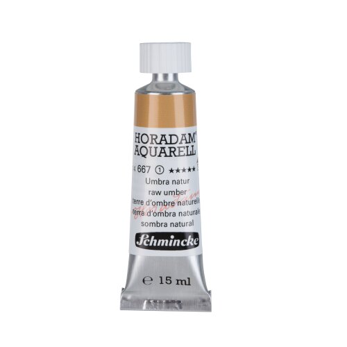 Schmincke HORADAM Aquarell Farbe 15ml Tube Umbra natur