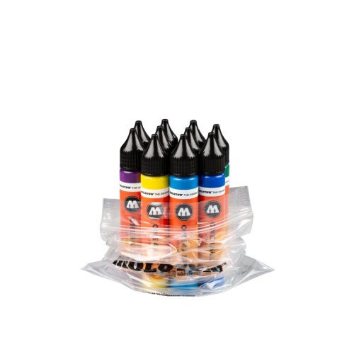 MOLOTOW ONE4ALL Refill Starter-Kit, 10 x 30ml