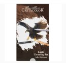 Brevillier CRETACOLOR  Eagle Drawing Set - Adler Zeichenset