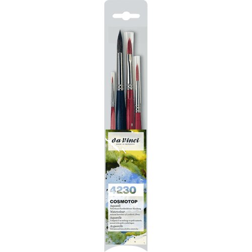 da Vinci COSMOTOP-Aquarellpinselset