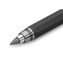 Kaweco SKETCH 5,6 mm 8-kant Fallbleistift, chrom / schwarz