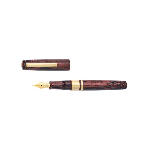 Esterbrook Füllfederhalter MODEL J ANTIQUE ROSE EBONITE, GOLD TRIM