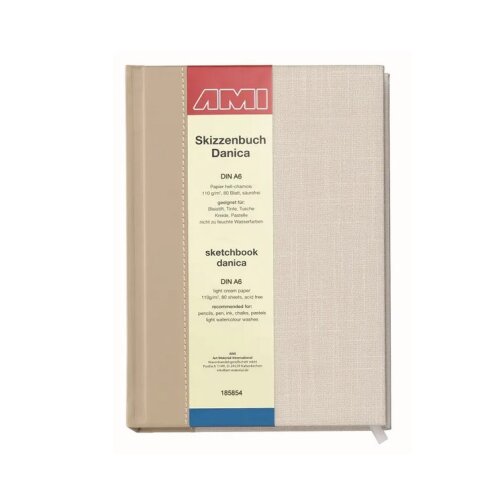 AMI Skizzenbuch Danica 110g, 80Bl. A6