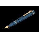 Kaweco Piston SPORT AL Kolbenfüllhalter Navy/Gold | Solo