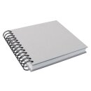 K&P Spiral-Skizzenbuch | Graukartondeckel | 130 g - 55 Blatt