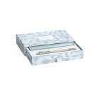 Caran d’Ache Kugelschreiber Ecridor Alpine Frost & Etui aus Polarblauem Leder