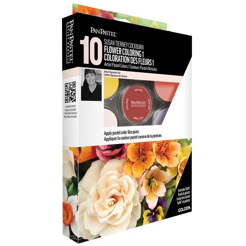 PanPastel 10 - Blumenmalerei 1 - Susan Tierney Cockburn Set