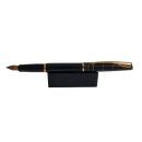 PARKER Füllfederhalter Latitude Silky Black, Feder M