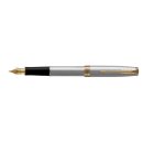 Parker Sonnet Füllfederhalter Brushed Metal G.C., Feder B