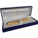 WATERMAN Füllfederhalter Hemisphere Gold CT, Feder M