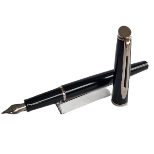 WATERMAN Hemisphere Füllfederhalter Lackschwarz C.C., Feder B