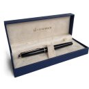 WATERMAN Hemisphere Füllfederhalter Lackschwarz C.C., Feder B