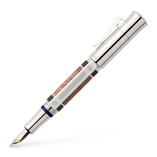 Graf von Faber-Castell Füller Pen of the Year 2014 Platin, Limitiert