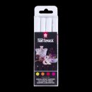 Sakura Pen-Touch Set Fluoreszierend | 4 Farben