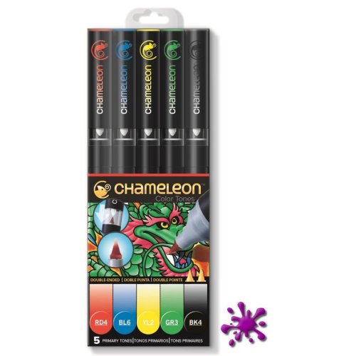 Chameleon Pens 5er Set - Primärfarben