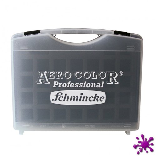 Schmincke Leerkoffer Kunststoff, AERO Color für 24 x 28ml Flaschen