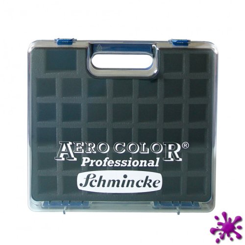 Schmincke Leerkoffer Kunststoff, AERO Color für 37 x 28ml Flaschen