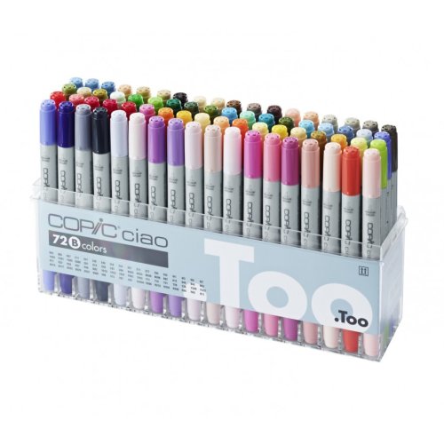 Copic Ciao 72er Set - B, Layoutmarker