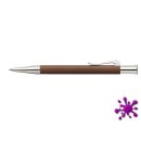 Graf von Faber Castell Drehkugelschreiber Guilloche cognac