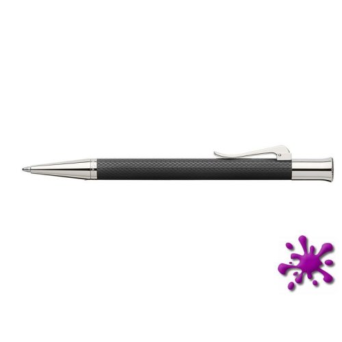 Graf von Faber Castell Drehkugelschreiber Guilloche schwarz