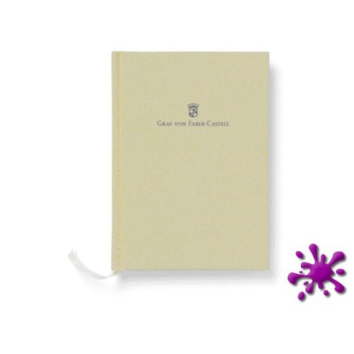 Graf von Faber Castell Buch mit Leineneinband A4 Goldbraun
