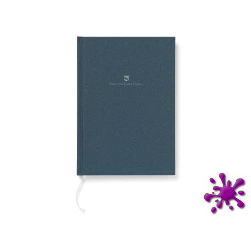 Graf von Faber Castell Buch mit Leineneinband A5 Blau