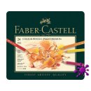 Faber-Castell Polychromos Farbstifte 24er Metalletui -...