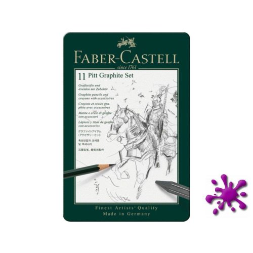 Faber-Castell Pitt Graphite Set, klein im Metalletui 12-teilig