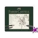Faber-Castell Graphite-Set medium Metalletui