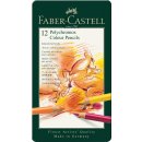Faber-Castell Polychromos Farbstifte 12er Metalletui -...
