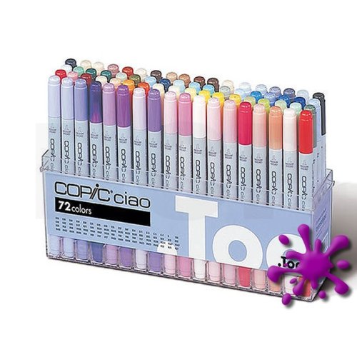 Copic Ciao 72er Set A, Layoutmarker