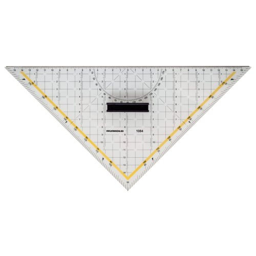 Rumold Geo-Dreieck mit Schneidekante 325 mm