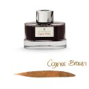 Graf von Faber Castell Tintenglas 75ml - Cognac Brown