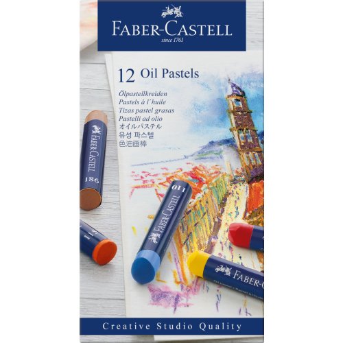 Faber Castell Creative Studio Ölpastellkreiden 12er