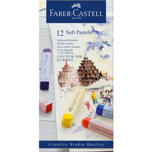 Faber Castell Creative Studio Softpastellkreiden 12er