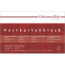 Hahnemühle Aquarell-Postkartenblock rau 250g, 20 Blatt, 10,5x21cm