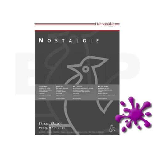 Skizzenblock Nostalgie 190g Din A1 25 Blatt
