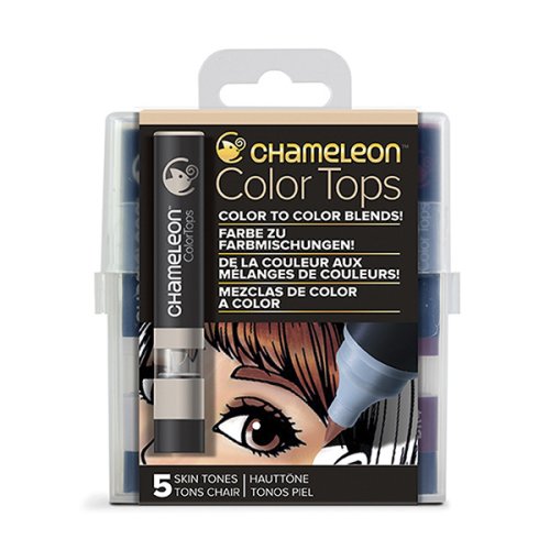 Chameleon Color Tops 5er Set - Hauttöne