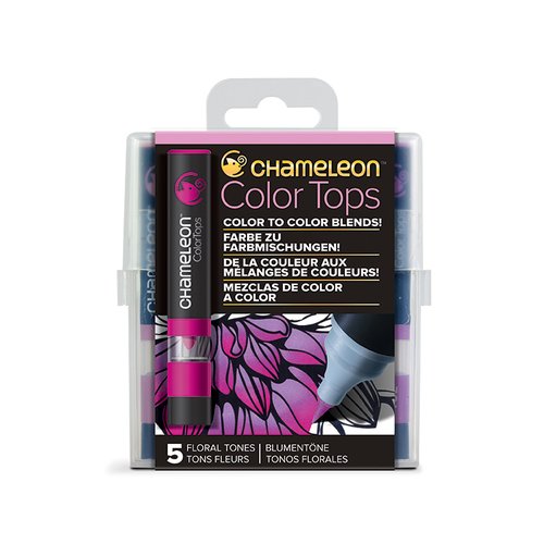 Chameleon Color Tops 5er Set - Blumentöne